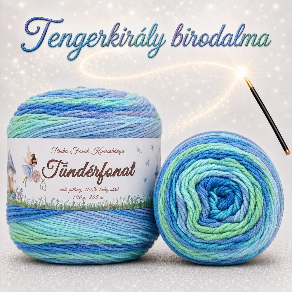 Batik, antipilling Tündérfonat - Tengerkirály birodalma -740