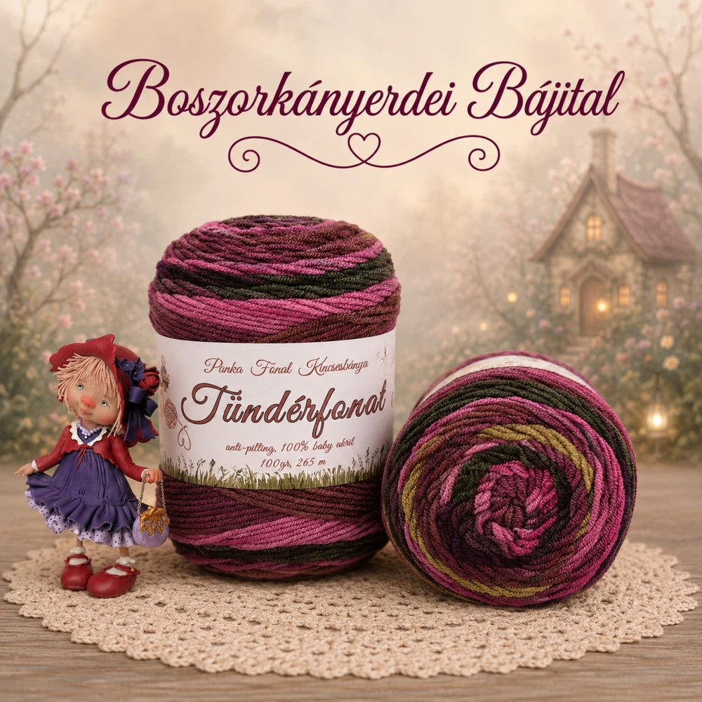 Batik, antipilling Tündérfonat - Boszorkányerdei bájital -744