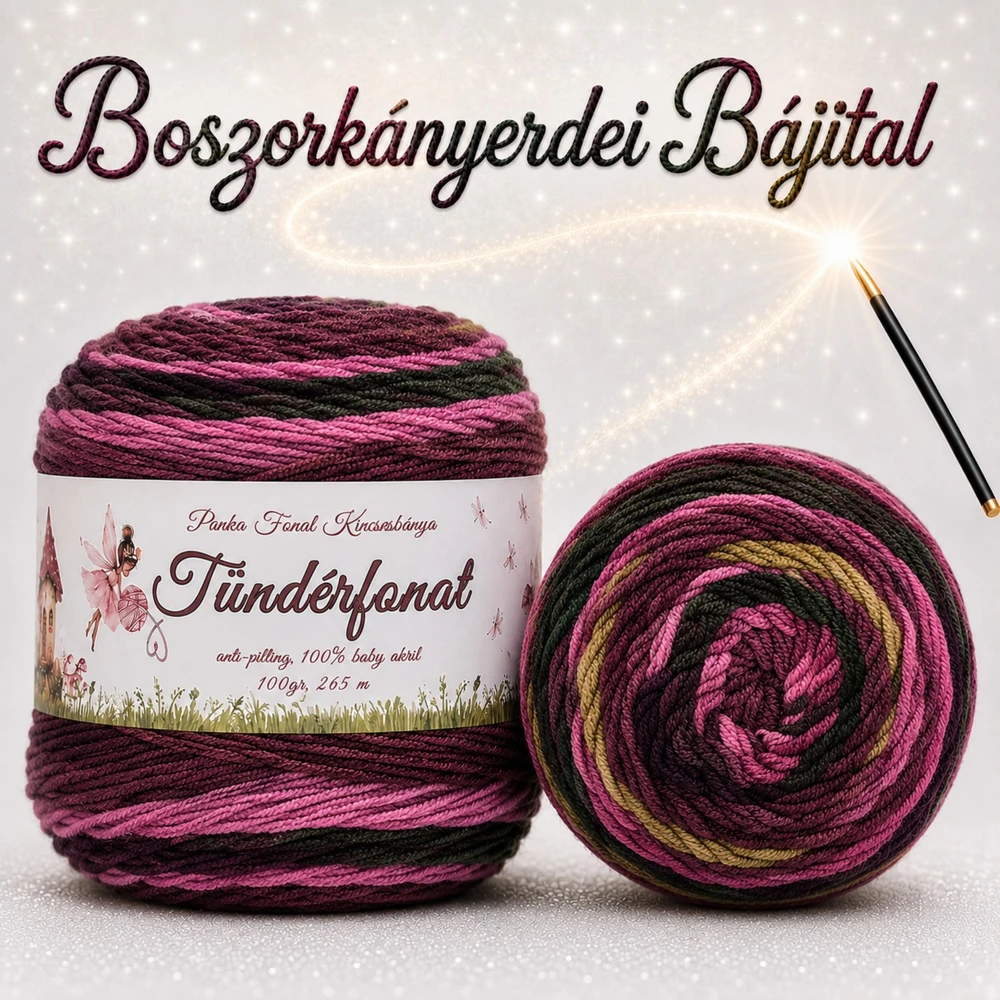 Batik, antipilling Tündérfonat - Boszorkányerdei bájital -744