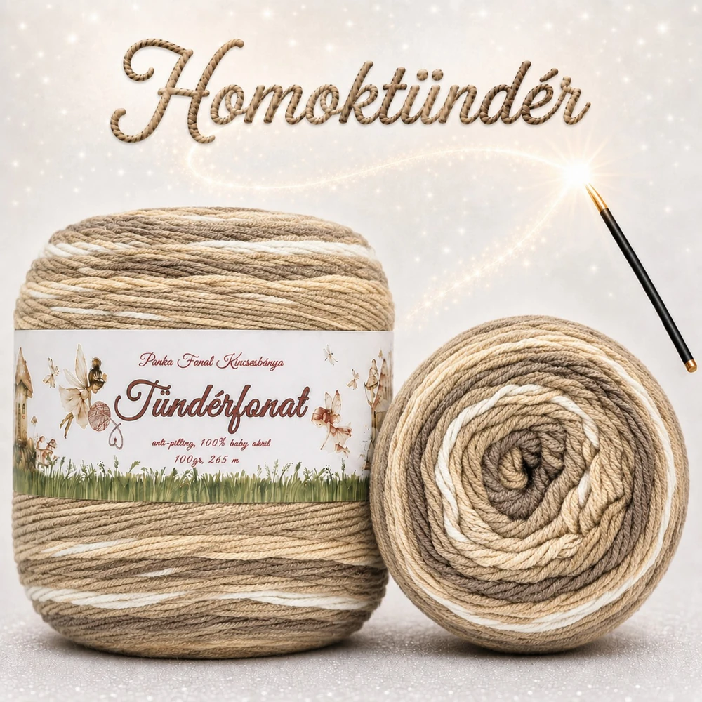 Batik, antipilling Tündérfonat - Homoktündér -748
