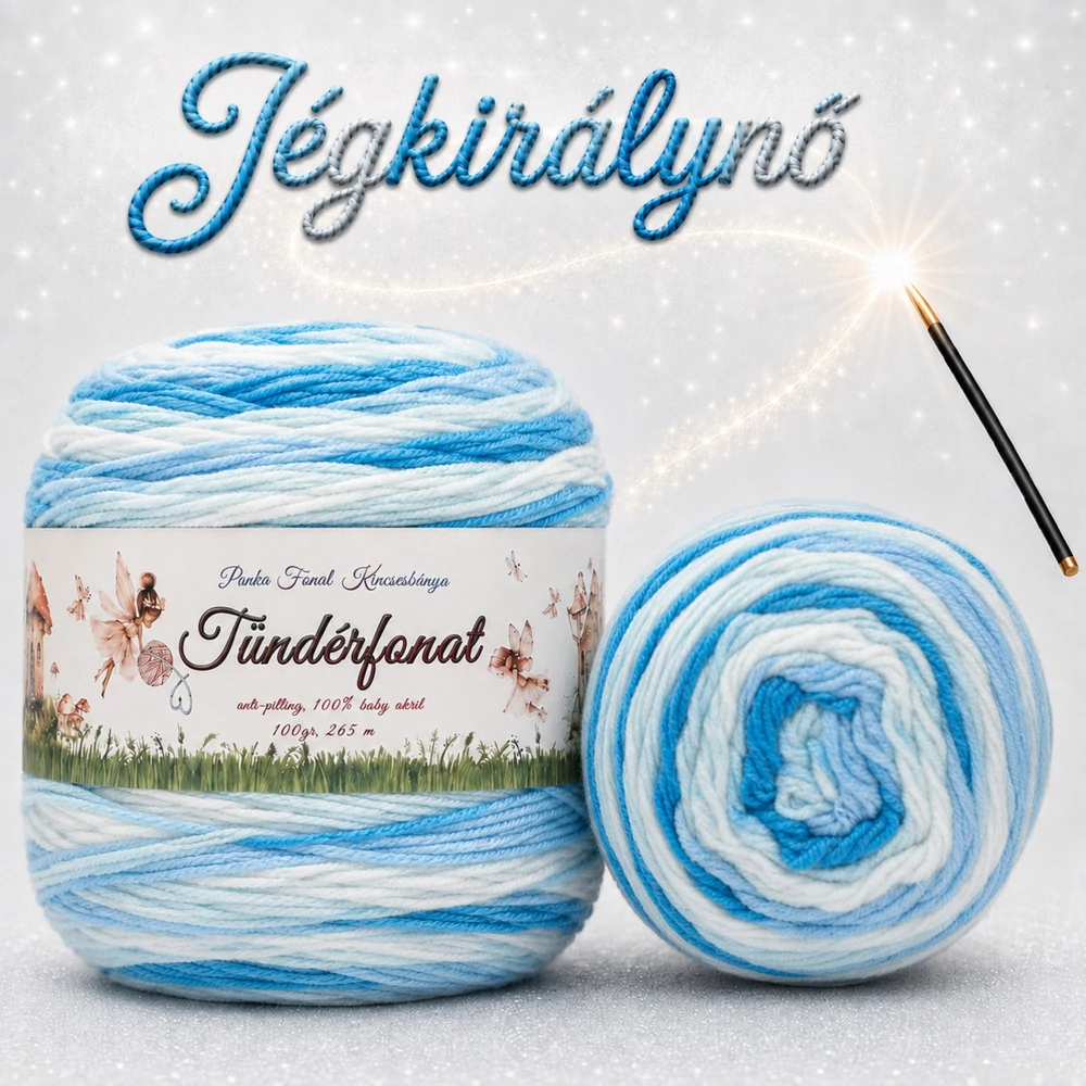Batik, antipilling Tündérfonat - Jégkirálynő -754