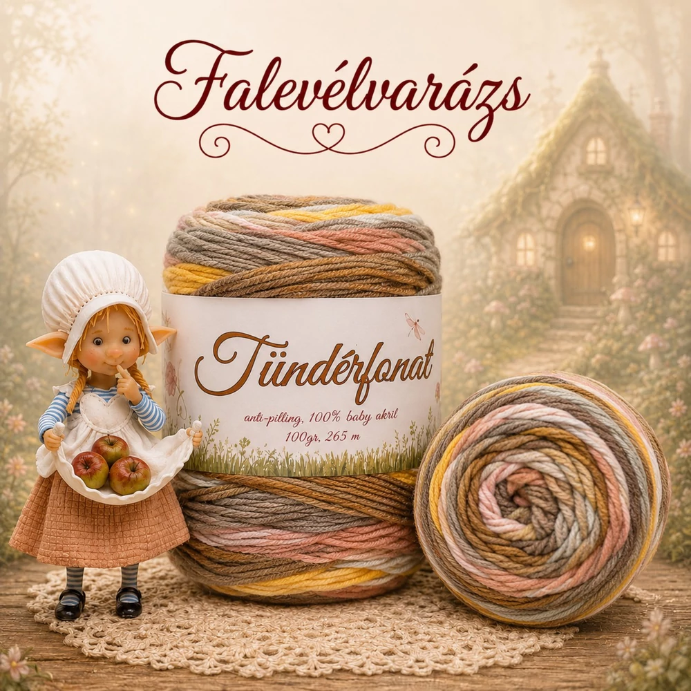 Batik, antipilling Tündérfonat - Falevélvarázs -750