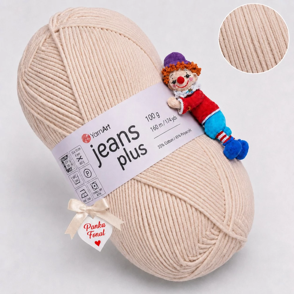 YarnArt Jeans Plus - 5 - Testszín -