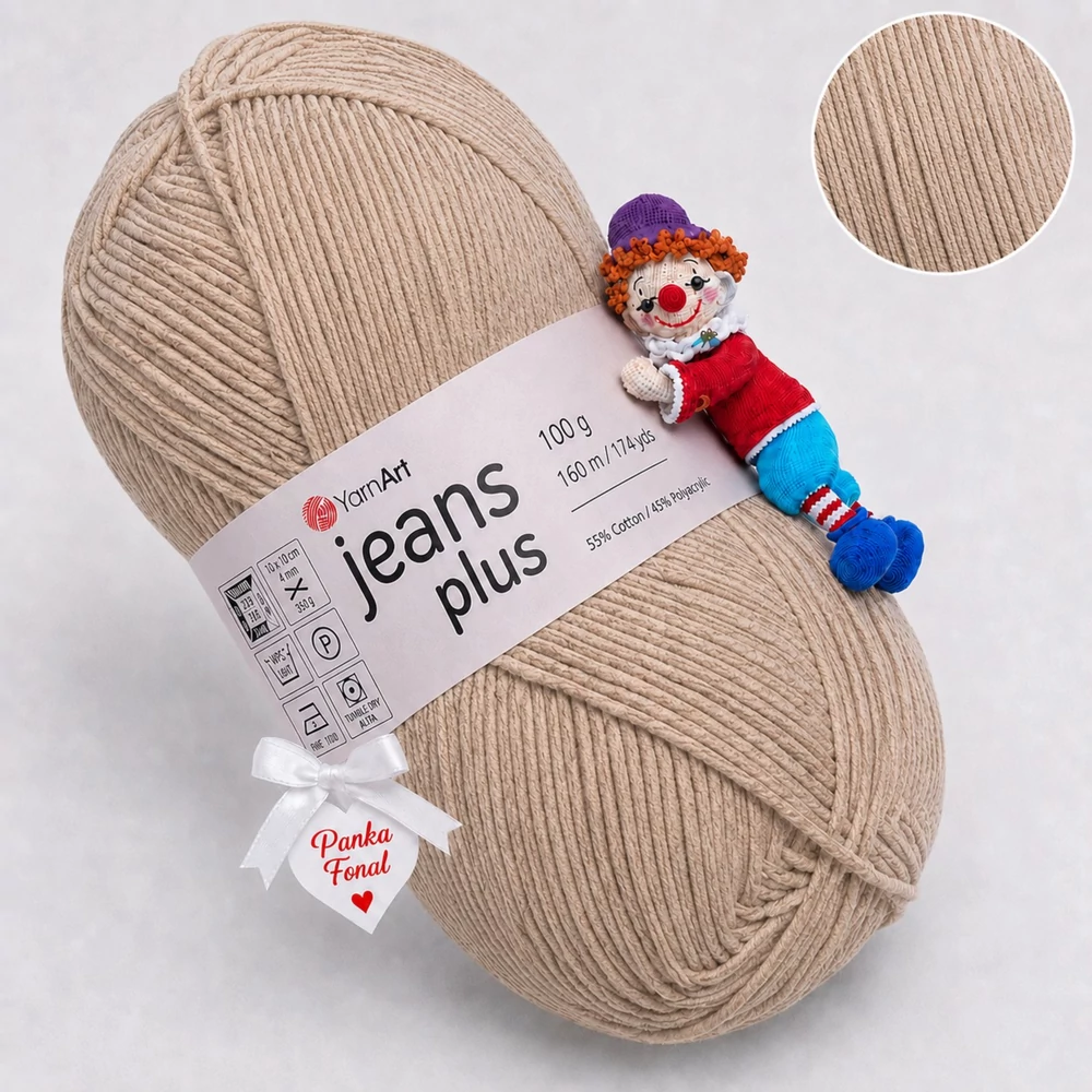 YarnArt Jeans Plus - 48 - Tejeskávé