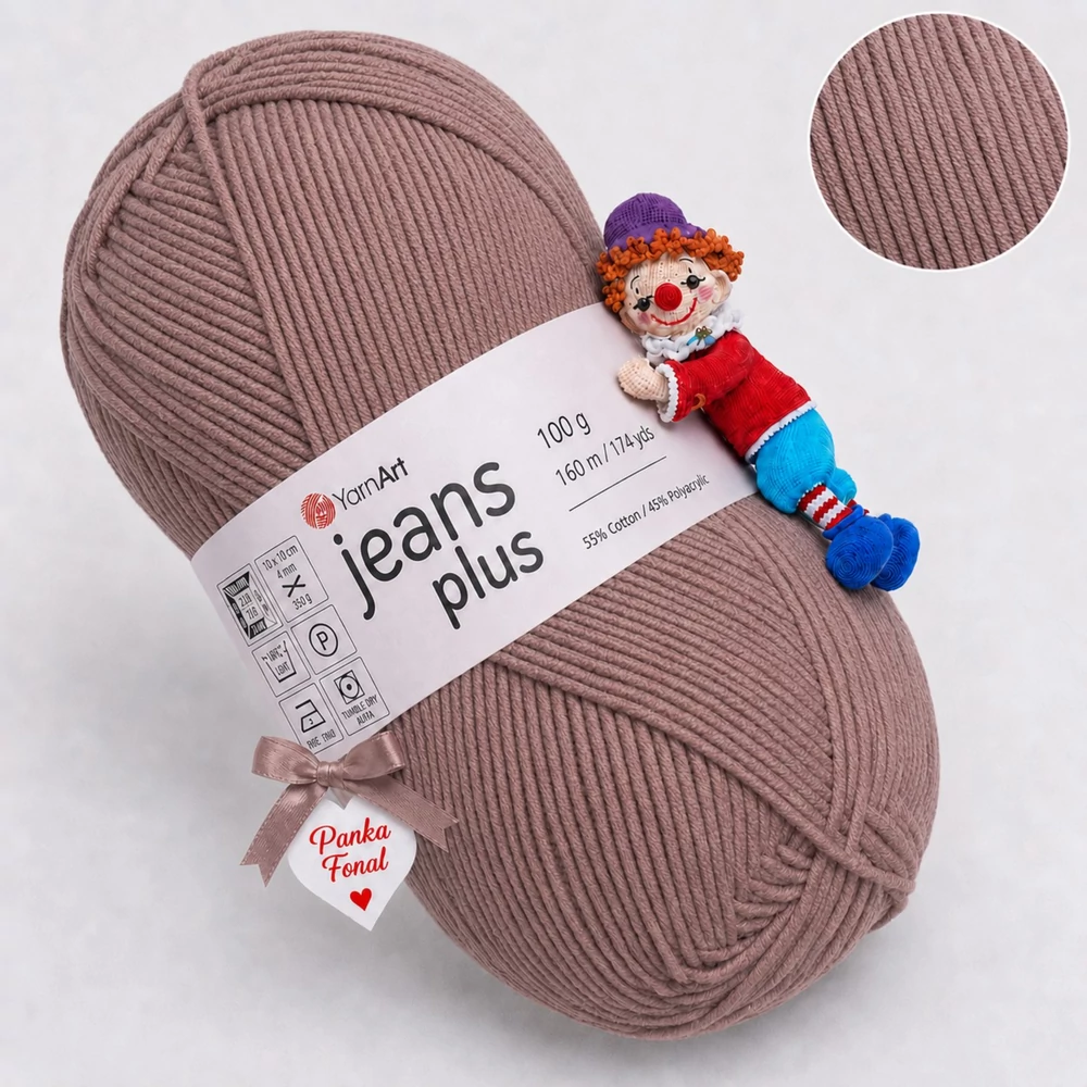 YarnArt Jeans Plus - 71 - Bronz barna