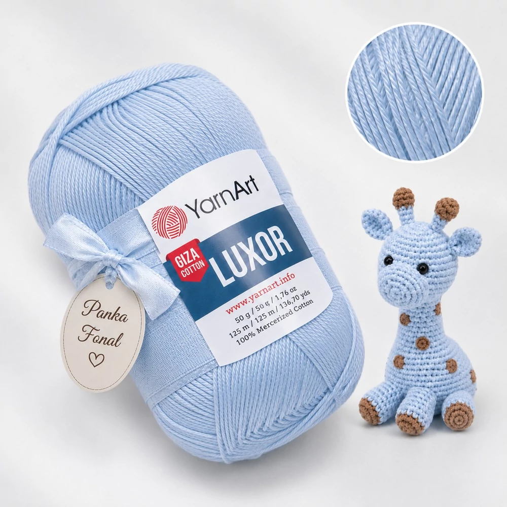 YarnArt Luxor amigurumi fonal Babakék - 1209 -