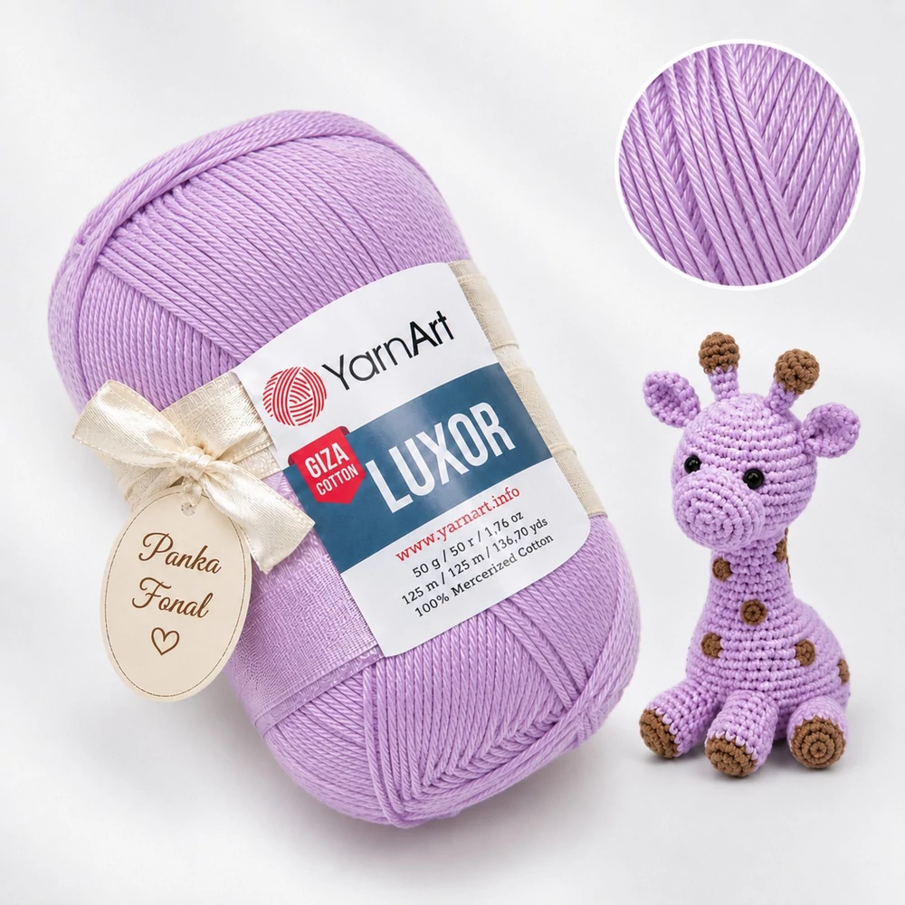 YarnArt Luxor amigurumi fonal Levendula lila - 1210 -