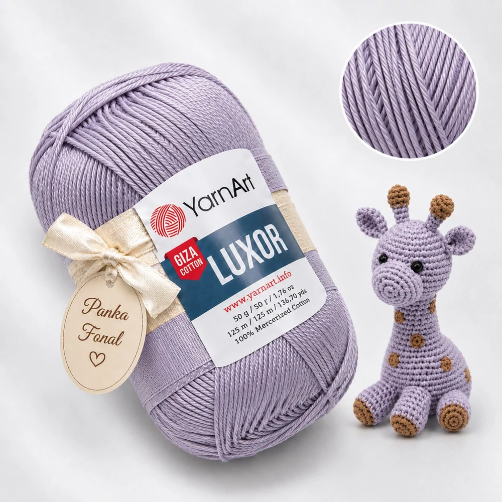 YarnArt Luxor amigurumi fonal Orchidea lila - 1219 -
