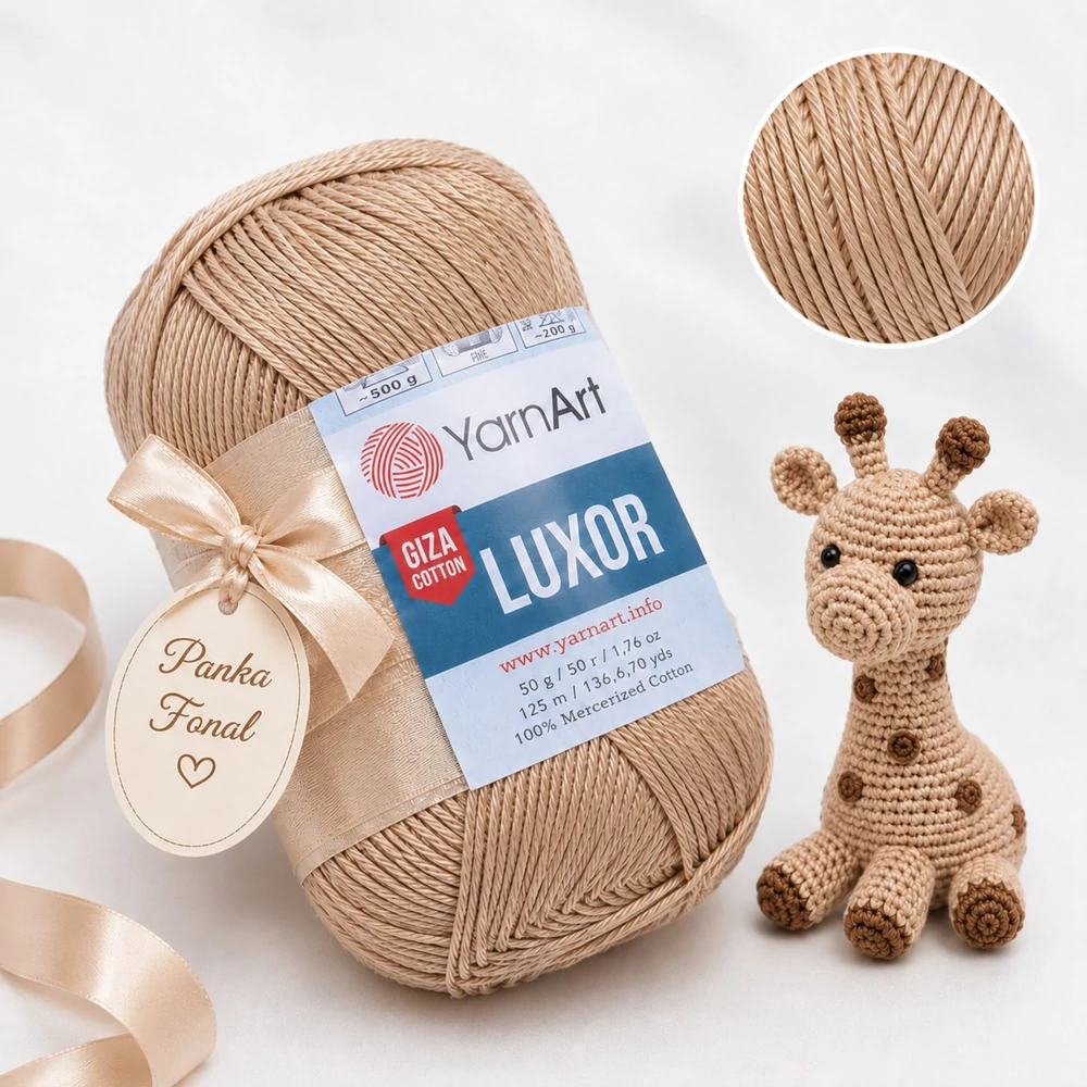 YarnArt Luxor amigurumi fonal Bahama bézs - 1228 -