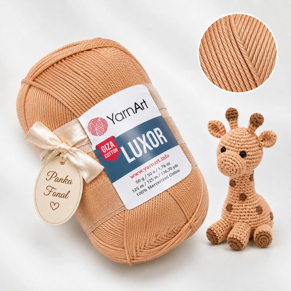 YarnArt Luxor amigurumi fonal Terrakotta - 1231 -