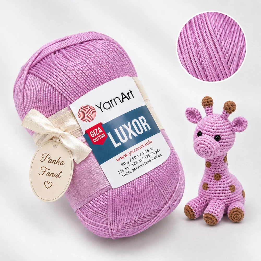 YarnArt Luxor amigurumi fonal Mályva - 1233 -