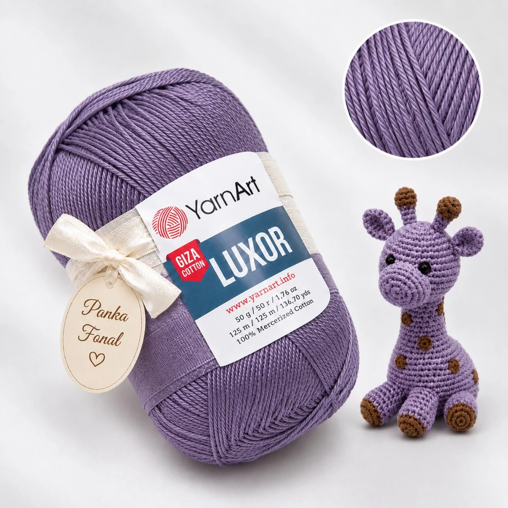 YarnArt Luxor amigurumi fonal Ametiszt lila - 1234 -