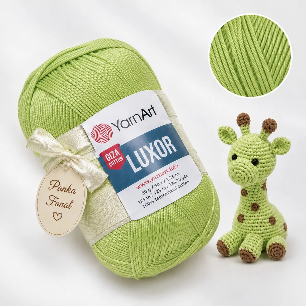 YarnArt Luxor amigurumi fonal Lime zöld - 1237 -