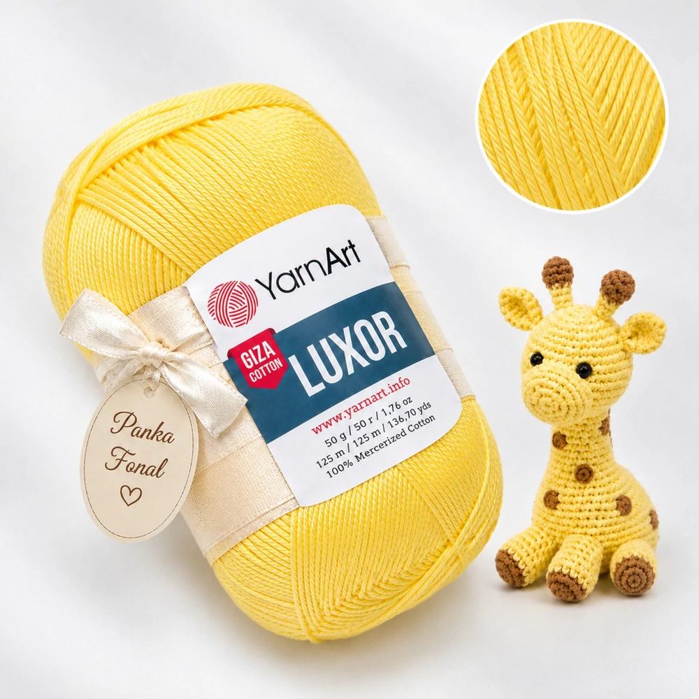 YarnArt Luxor amigurumi fonal Citrom - 1238 -