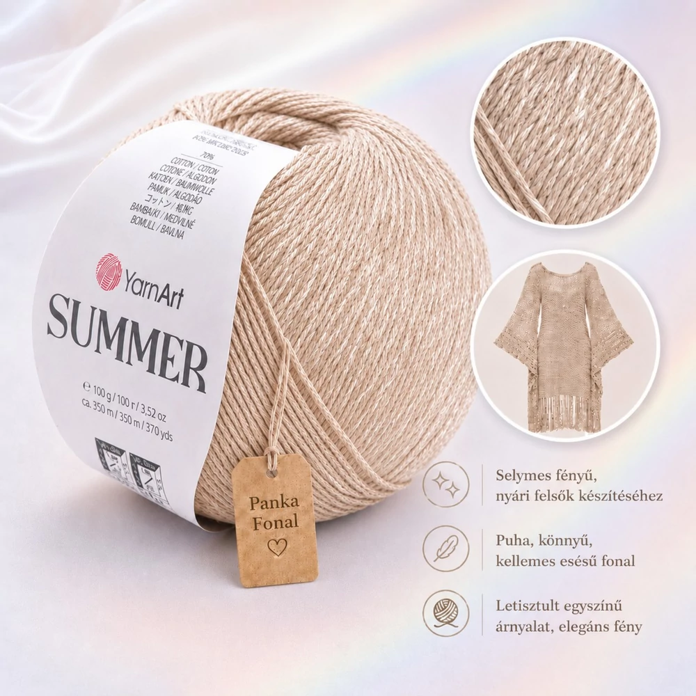 YarnArt Summer -42 - Nyári kalap