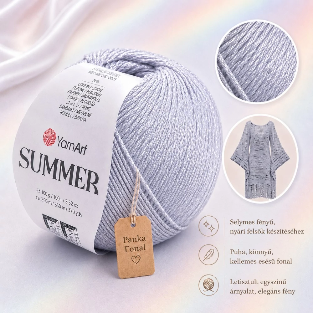 YarnArt Summer -53 - Esőfelhő