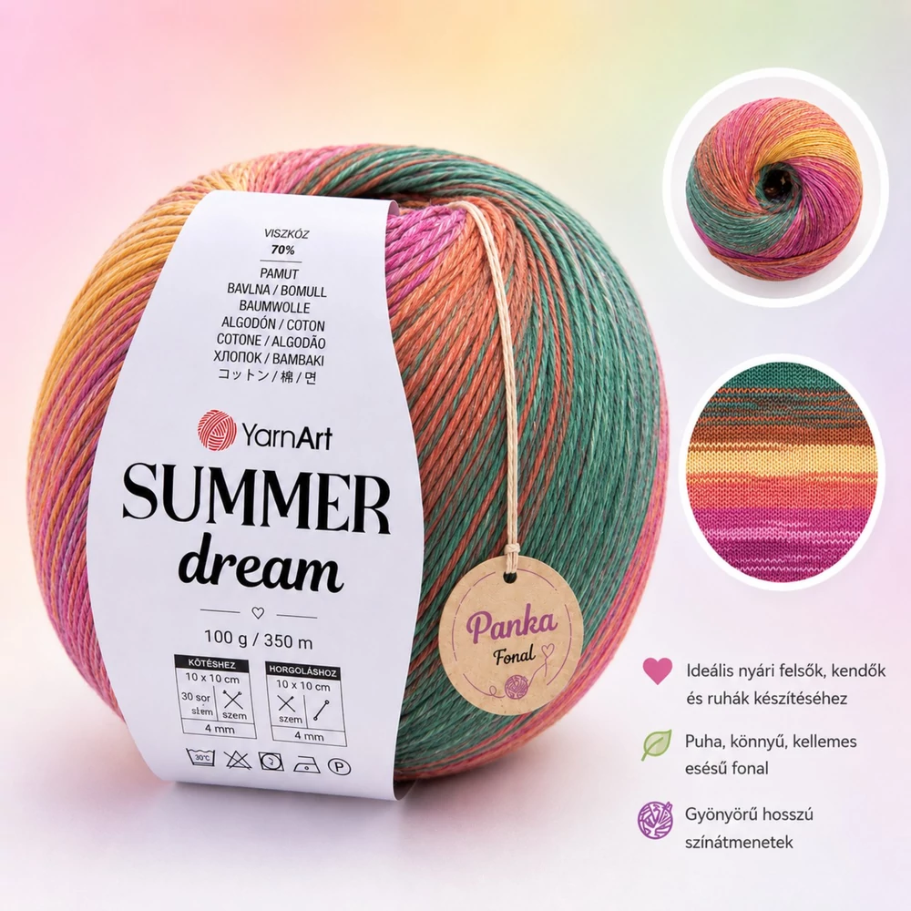 YarnArt Summer Dream 4308 - Trópusi kert