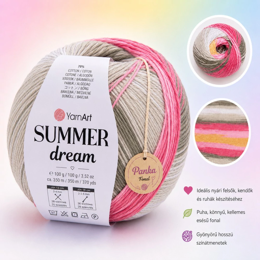 YarnArt Summer Dream 4313 - Homok és napfény