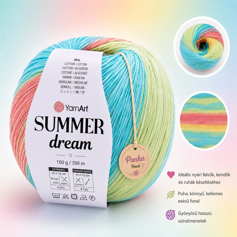 YarnArt Summer Dream 4314 - Trópusi frissesség