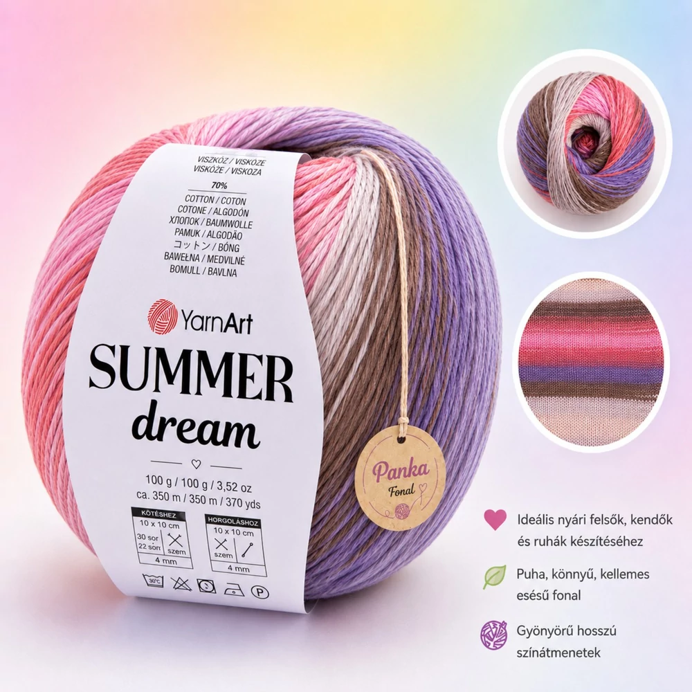 YarnArt Summer Dream 4315 - Romantikus alkonyat