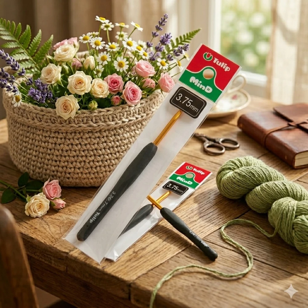 TULIP Etimo horgolótű – 3,75 mm prémium soft nyéllel