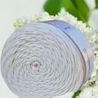 4 mm makramé - zsinórfonal - Krém –