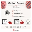 Kép 2/2 - YarnArt Cotton Fusion 100% pamut fonal - 3650 -