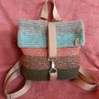 Rolltop hátizsák táskafül - drapp - Rolltop hátizsák táskafül - drapp -