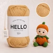 Kép 1/2 - Hello DK 100 % pamut fonal - 165 - Homokdűne bézs