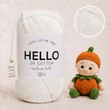 Kép 1/2 - Hello DK 100 % pamut fonal - 155 - Tejhab