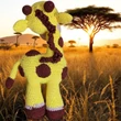 Kép 2/2 - Horgolt Amigurumi Zsiráf – Puha társ a legnagyobb kalandokhoz