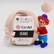 Kép 1/2 - YarnArt Jeans amigurumi fonal - 87 - Latte