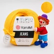 Kép 1/2 - YarnArt Jeans amigurumi fonal - 35 - Napsárga