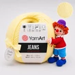 Kép 1/2 - YarnArt Jeans amigurumi fonal - 67 - Vanília sárga