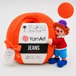 Kép 1/2 - YarnArt Jeans amigurumi fonal - 77 - Narancs