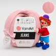 Kép 1/2 - YarnArt Jeans amigurumi fonal - 83 - Púder rózsaszín