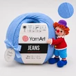 Kép 1/2 - YarnArt Jeans amigurumi fonal - 15 - Világos farmer kék