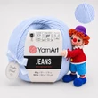 Kép 1/2 - YarnArt Jeans amigurumi fonal - 75 - Holdkő kék