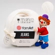 Kép 1/2 - YarnArt Jeans amigurumi fonal - 01 Habcsók -
