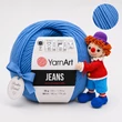 Kép 1/2 - YarnArt Jeans amigurumi fonal - 16 Bounty kék -