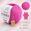 Kép 1/2 - YarnArt Summer -45 - Málnaszörp