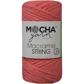 Kifésülhető makramé fonal 4 mm Mocha