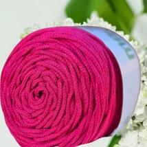 4 mm makramé - zsinórfonal - magenta –
