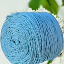 4 mm makramé - zsinórfonal - menta zöld –