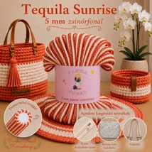 5 mm zsinórfonal Tequila Sunrise  - Panka -
