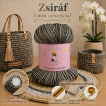 5 mm zsinórfonal - Zsiráf - Panka -