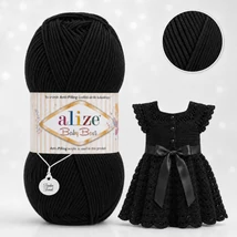 Alize Baby Best - 60 - Fekete