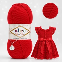 Alize Baby Best - 56 - Tűzpiros