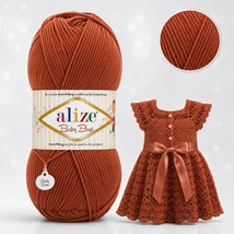 Alize Baby Best - 572 - Tégla barna