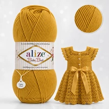 Alize Baby Best - 281 - Mustár sárga